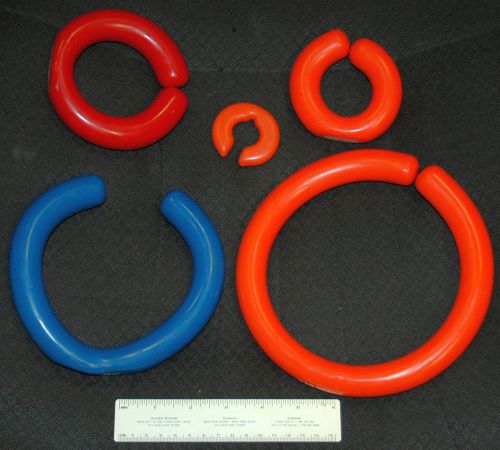 Vinyl Coat Lead Donut Stabilizer 5 pc Set LC-15C, LC-10C, LC-7C , LC-5C, LC-10ML