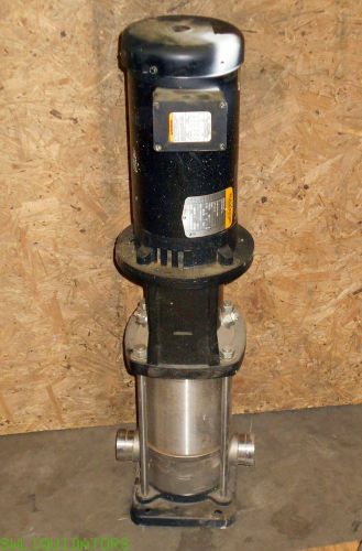Grundfos CRN8-60 centrifugal pump with Baldor 5 horse motor #1