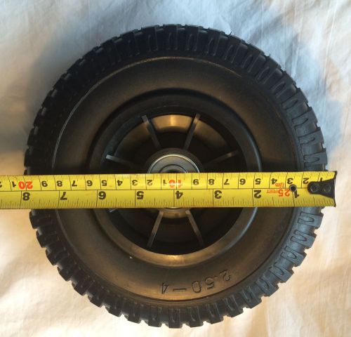 8&#034; foam filled tires- FLAT FREE- Puncture proof!  1/2&#039; bearing.  Lightweight!