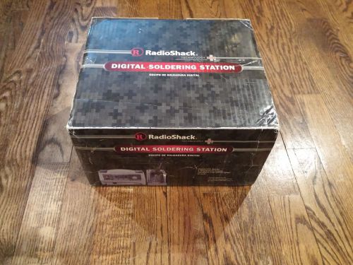 Radioshack pro digital soldering station adjustable temp model *new* for sale