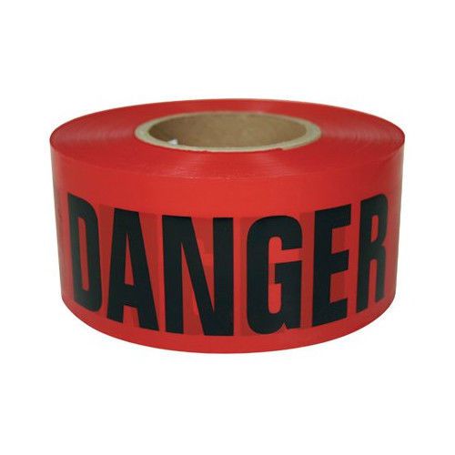 Intertape polymer group barricade tapes - ut-600rd 3&#034;x1000&#039; red danger tape for sale