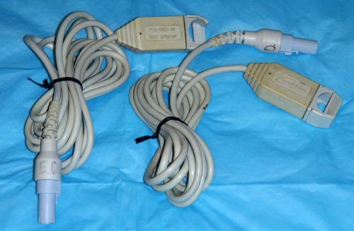Spacelabs Trulink Series 700-0002-00 SpO2  7 Pins Cable Lot Of 2