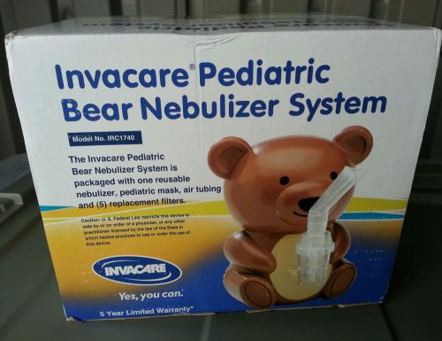 Invacare Pediatric Bear Nebulizer System Brand New