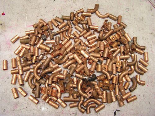 3 # of copper sweat fittings for 3/8&#034; OD copper tubing