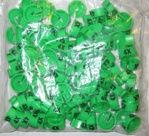 100 size 4x hanger size markers garment retail store supplies for sale