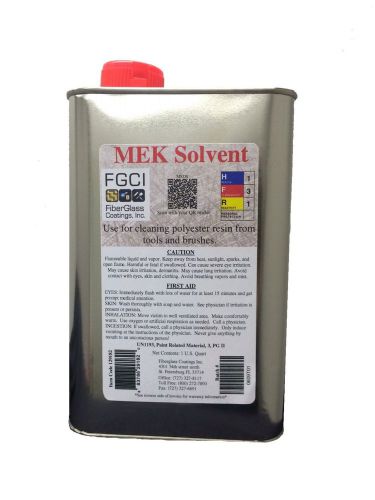 Methyl Ethyl Ketone (MEK) Solvent, 1 Quart 129182