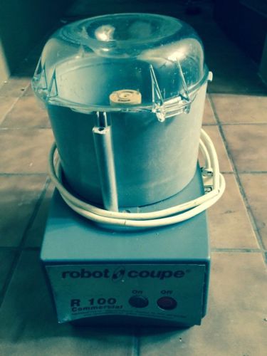 Robo Coupe R100 Commercial Food Processor Used Strong Working Motor New Lid