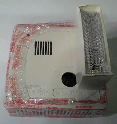 Gentex 710cs w fire alarm smoke detector w/ flashing strobe - deaf for sale