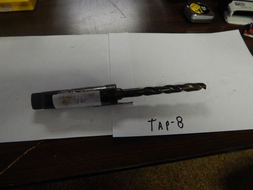 &#034;CHAMPION&#034; Taper Shank Twist Drill Bit with attached taper adaptor 17/32&#034;