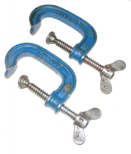 Vintage pair of Record 2 inch G Clamps in good order