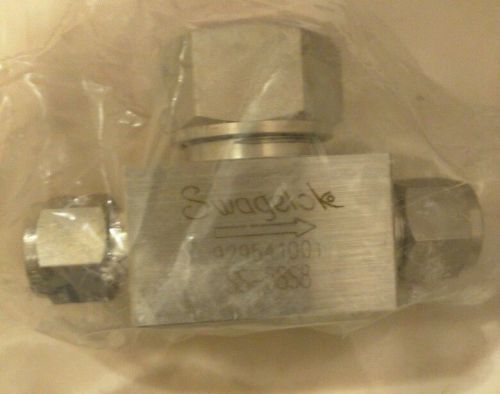 Swagelok lift check valve