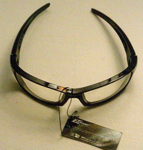 Edge XB111AR  Brazeau Safety Glasses, Black/Clear Anti-Reflective