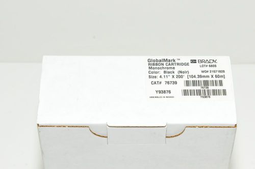 Brady Global Monochrome BLACK  Ribbon Cartridge PN 76739 Y93876 NEW