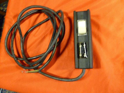 N.o.s. hand held remote switch with 6 1/2 foot 2 wire,  lead cable for sale