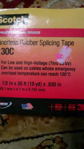 3M Scotch 130C Linerless Rubber Splicing Tape 3/4 in X 30ft (Thru 69 KV)