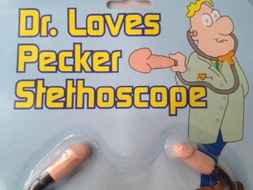 Dr. Love&#039;s Stethoscope Pecker Stethoscope Penis Stethoscope