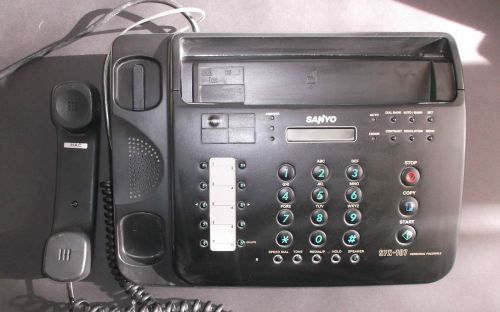 SANYO SFX-107 Thermal Fax / Copier / Telephone, Works Great