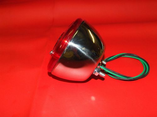 Vintage  Minibike, PMCO  STAINLESS  STEEL 3 3/4&#034; TAIL LIGHT NOS. Bonanza, RUPP,