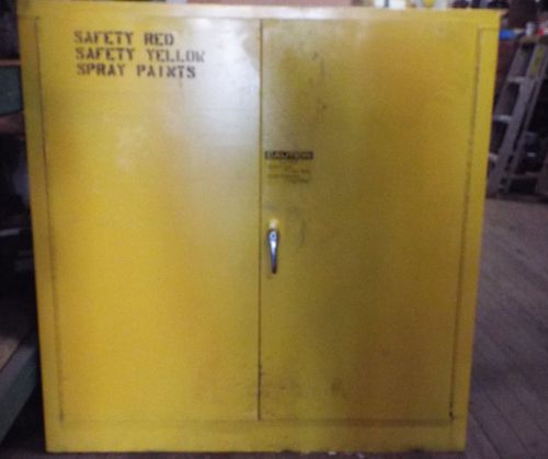 1 USED FIRE SAFETY CABINET 45 GALLON *MAKE OFFER*