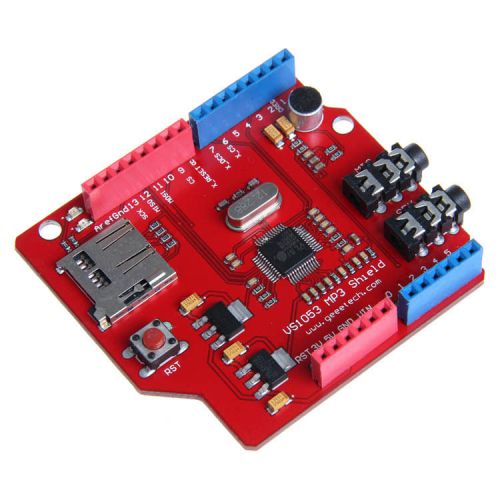 Vs1053b mp3 shield board with tf card slot,ogg spi interface for arduino for sale