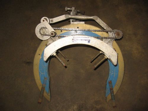 H&amp;m pipe beveler cutter h12  12 inch capacity for sale