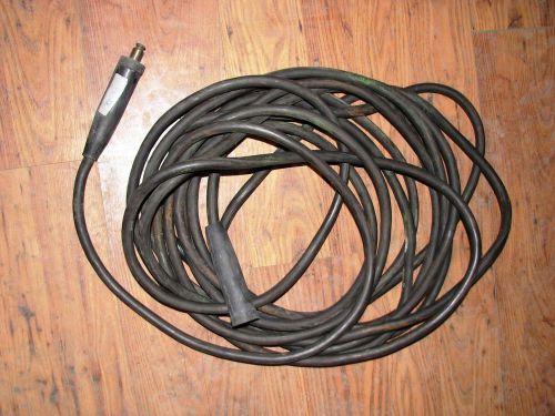 Welding extension wire cable size #3/0 50&#039; long w/ lc40 ends for sale