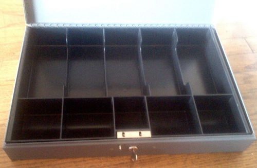 Extra-Wide Steel Cash Box MMF Industries