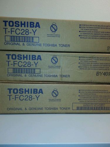 BRAND NEW OEM TOSHIBA T-FC28Y (YELLOW)