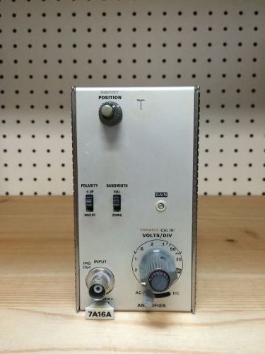 Tektronix 7A16A  Amplifier Module Plug-in