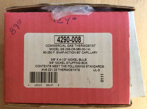ROBERTSHAW 4290-008 COMMERCIAL GAS THERMOSTAT