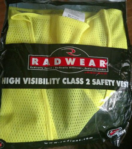 Radwear high visibility class 2 safety vest