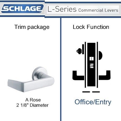 Schlage l9050- 06 mortise office/entry lever for sale