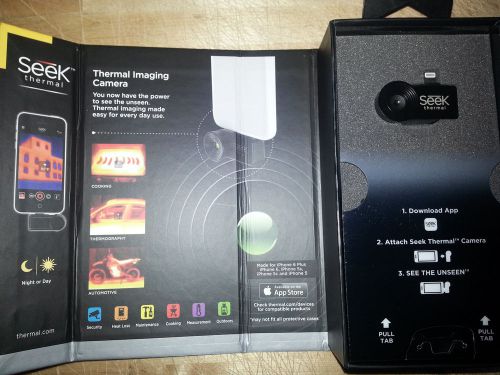 Seek thermal imaging phone camera for ios 7+ iphone 5/6 ipod touch # lw-aaa for sale