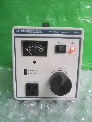 Bk precision ac power supply 1653a for sale