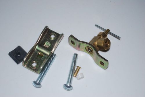 Brass Needle Valve Kit Self-Piercing  3/16&#034; OD Comp x 1/8&#034; Mips