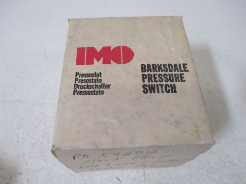 IMO D2T-H18 PRESSURE SWITCH *NEW IN A BOX*
