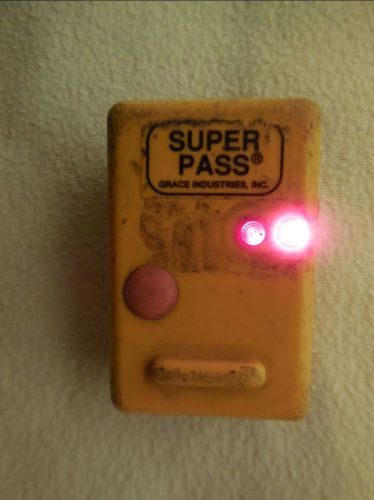 Used GRACE INDUSTRIES FireFighter Super PASS Alarm Turnout Gear/Fireman/SCBA