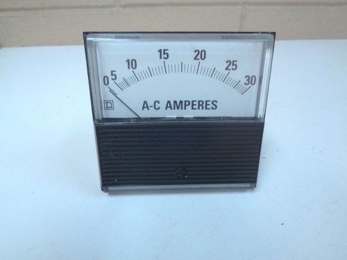 SQUARE D CLE8-A3A300 0-30A AC AMMETER - FREE SHIPPING!!!