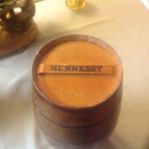 Vintage Wooden Hennessy beer keg....bank