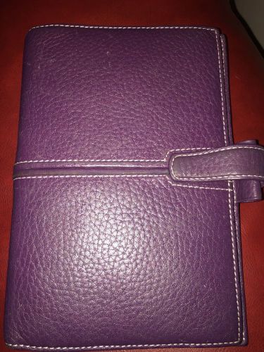 Filofax Personal Finchley Imperial Purple -RARE