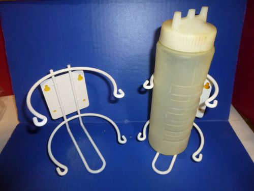 BOTTLE HOLDER WALL RACK   LOT OF 2  NEW  3.5 &#039;&#039;X 6&#039;&#039;  OR 4.5 &#039;&#039;X6&#039;&#039;  YOUR CHOICE