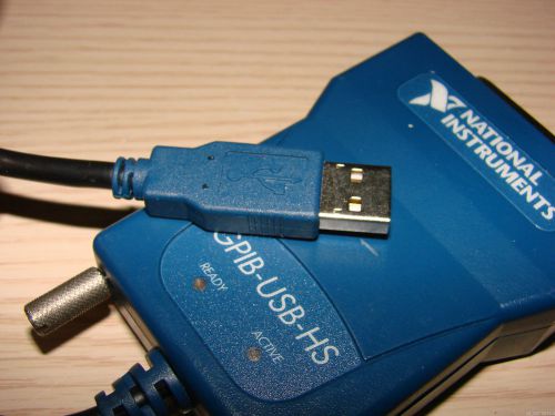 NI National Instruments GPIB-USB-HS  USB 2.0 GPIB IEEE 488 I/F Interface Adapter