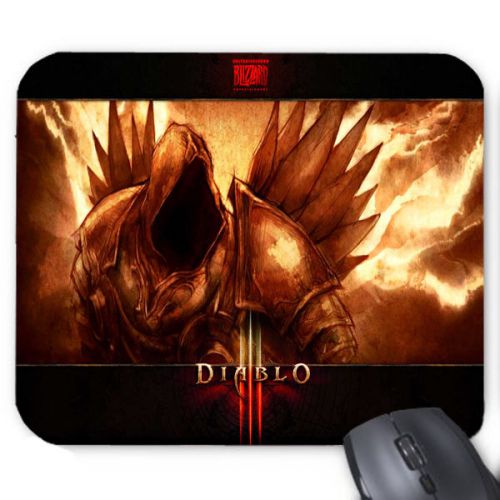 Diablo III Logo On Gaming Mouse Pad Anti Slip New
