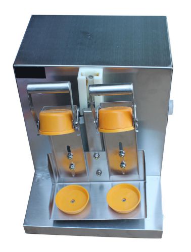 Milk Shaker Double-frame Auto Bubble Boba Tea Shaking Making Machine New