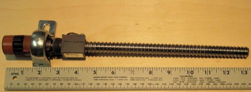 5/8&#034; x 12&#034; ball screw with antibacklash nut and lovejoy connector, cnc, router for sale
