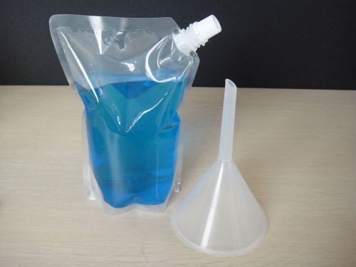 Free shipping,17 oz(500ml) 20 units wine spout pouch,liquid packaging