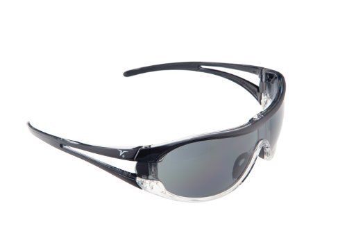 New multi-use wraparound safety glasses gray lens black frame uva uvb protection for sale