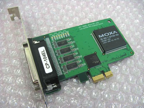 MOXA CP-104EL 4 Port RS-232 PCI Communication Card - PCI Express
