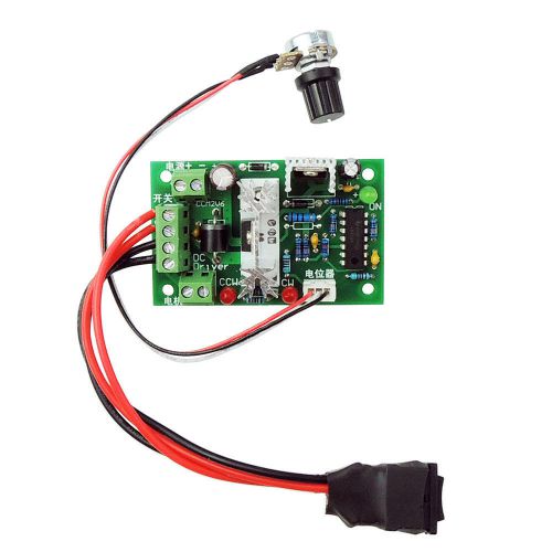12v 24v 30v 3a pwm dc motor speed control reversible switch controller regulator for sale