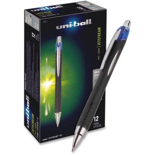Uni-ball jetstream rt bold tip ballpoint pens - bold pen point type - (73833dz) for sale